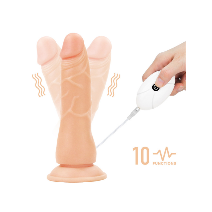 Vibrating Easy Strapon Set 7.5 İnç Belden Bağlamalı