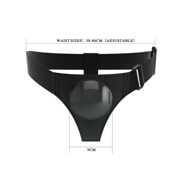 Babby Harness Briefs Vantuzlu Dildo Vibratör Uyumlu Belden Bağlamalı Kemer