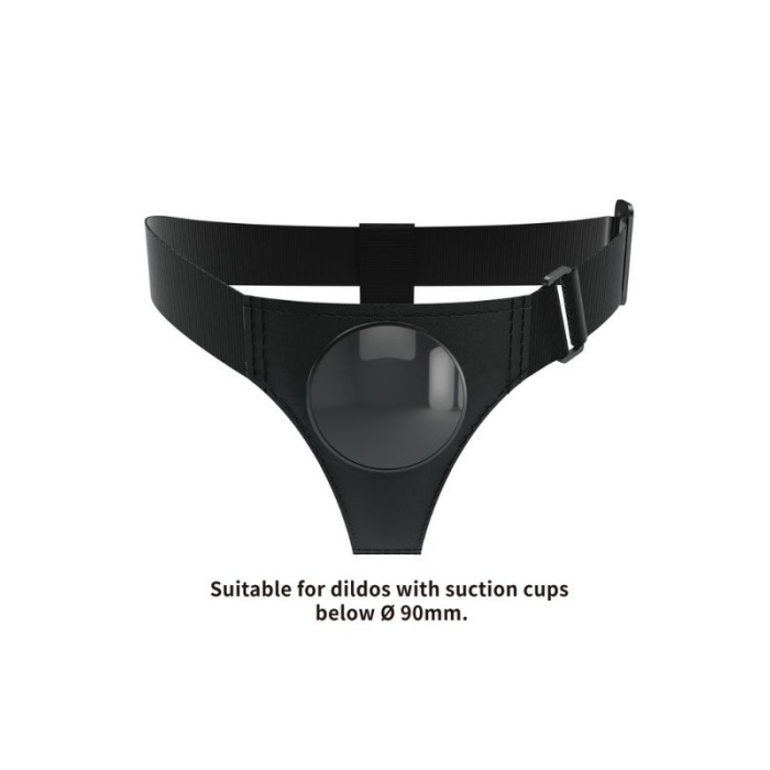 Babby Harness Briefs Vantuzlu Dildo Vibratör Uyumlu Belden Bağlamalı Kemer