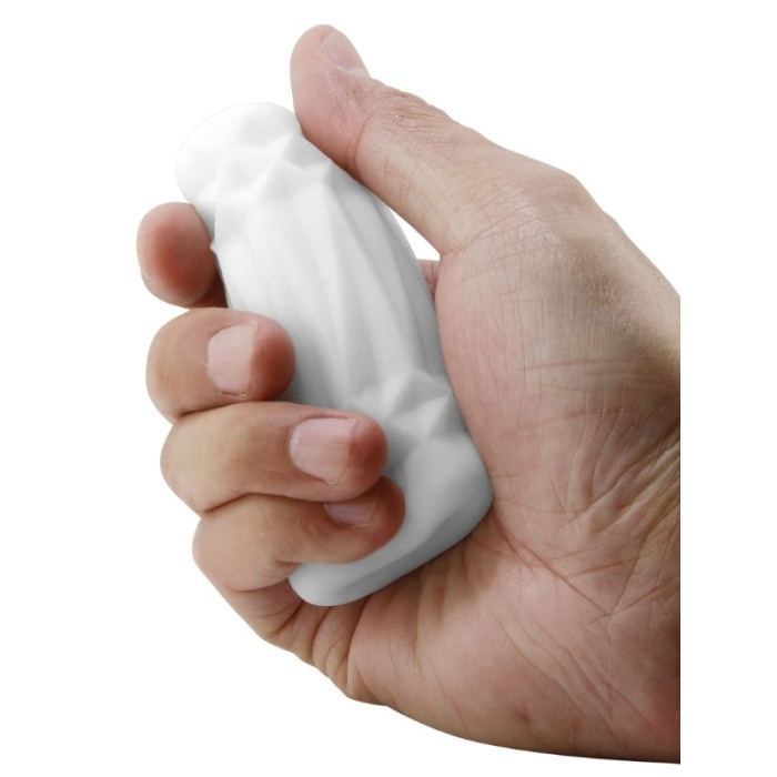 Super Soft Material 3d Stimulating Kola Kutusu Şeklinde Mastürbatör Mavi