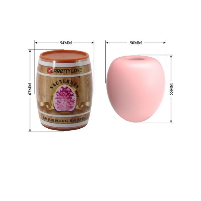 Sauternes Fıçı Şeklinde Yumurta Mastürbatör