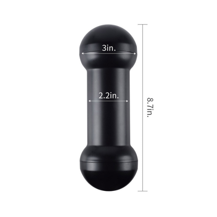 22 cm Çift Giriş Realistik Gerçekçi His Mastürbatör