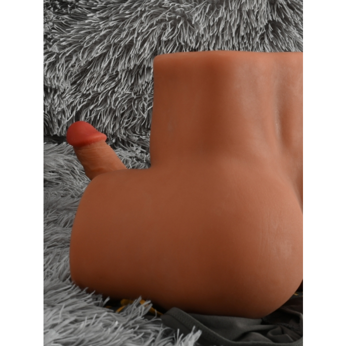 5.3 Kg Gerçekçi Trans Kalça Vajina Mastürbatör Dildo