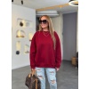 3 iplik premıum sweatshirt BORDO