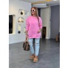 3 iplik premıum sweatshirt pembe