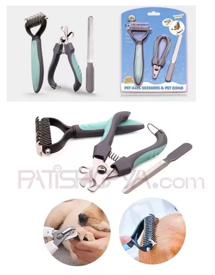 A Kalite 3Lü Bakım Seti (Törpü- Tırnak Mak- Kıtık Açıcı) KUTULU