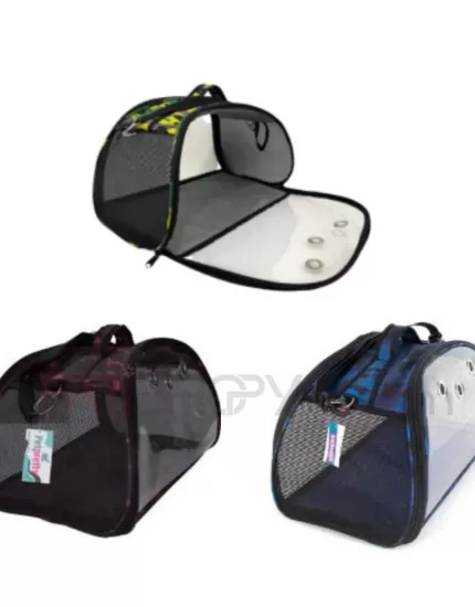 PETPRETTY Şeffaf Desenli Çanta 50x28x28 cm