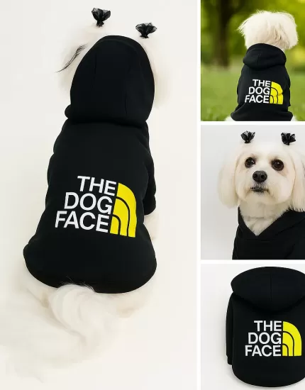 The Dog Face Sweatshirt S-M-M-L-XL (5 BEDEN SET)