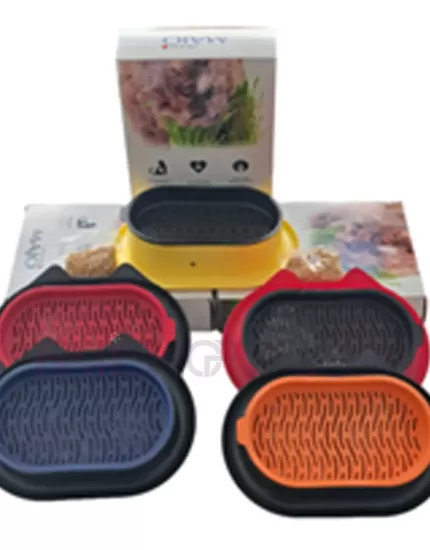 MAJO PLASTİİK KEDİ KULAKLI KEDİ ÇİMİ VE MAMA