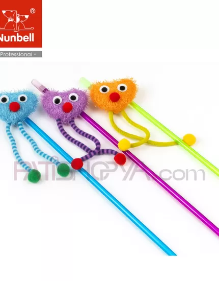 NUNBELL Kalpli İpli Kedi Oyun Oltası