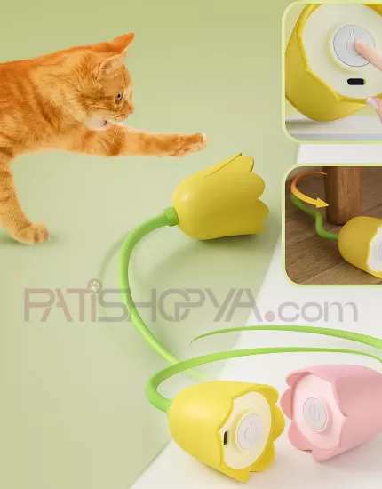 Şarjlı Hareketli Kuyruklu Kedi Oyuncağı (KUTULU)