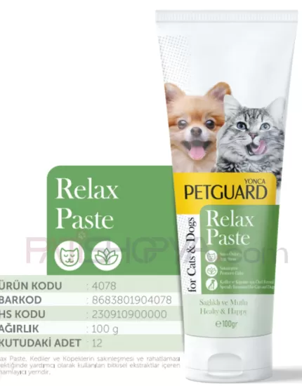 PETGUARD RELAX KEDİ KÖPEK PASTE 100 GR