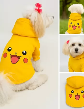Pikachu Sweatshirt S-M-M-L-XL (5 BEDEN SET)