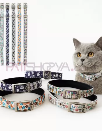 2 CM Desenli Boyun Tasması