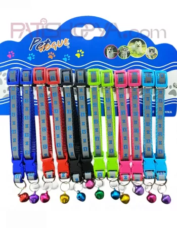 PET VOGUE Reflektörü Kedi Boyunluk Seti 12Lİ