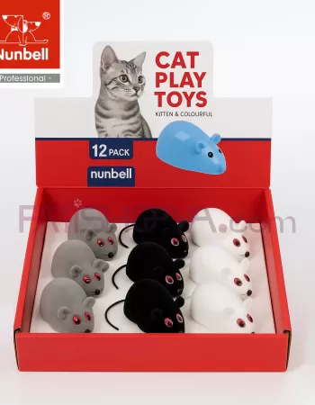 NUNBELL 12Lİ KUTU Kurmalı Fare Oyuncak