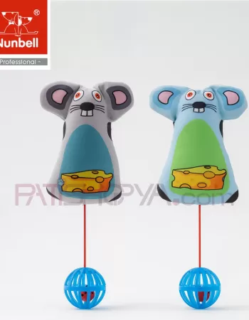 NUNBELL Toplu Fare Kedi Oyuncağı 23x8 cm