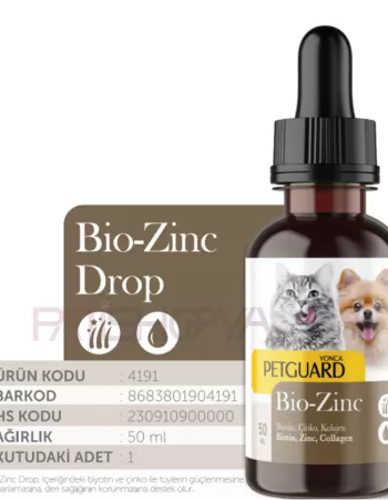 PETGUARD BİO-ZİNC DAMLA KEDİ KÖPEK 50ML
