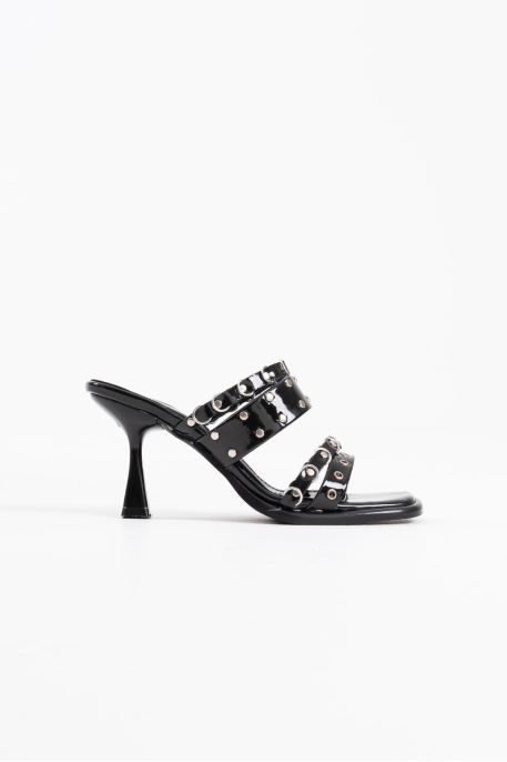 Topuklu Kadın Siyah Terlik TR02MY03A