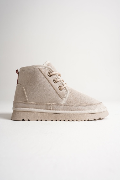 Kadın Kışlık Bej İçi Kürklü Bot TR04MK01B