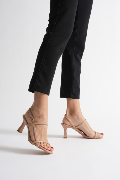 Kadın Nude Topuklu Sandalet TR12MY06E