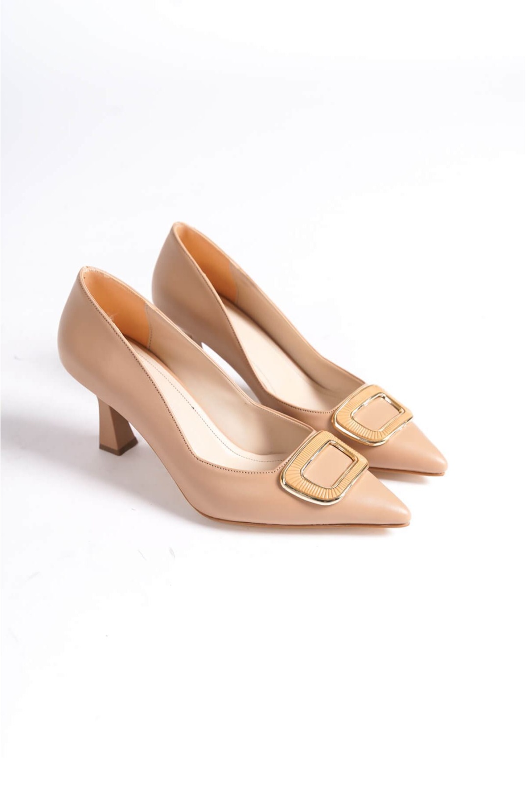Kadın Nude Topuklu Ayakkabı TR12MS07D