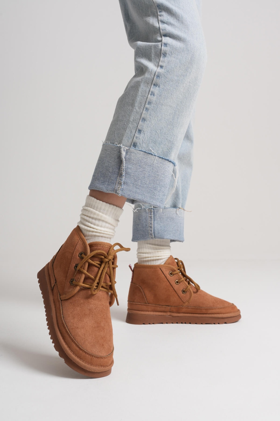 Kadın Kışlık Taba İçi Kürklü Bot TR04MK01C