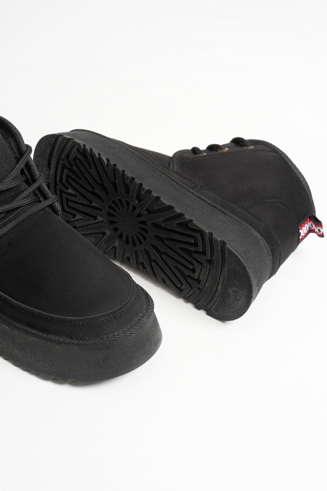 Kadın Siyah Kışlık İçi Kürklü Kalın Taban Bot TR04MK02A