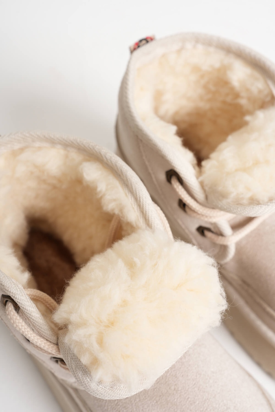 Kadın Bej Kışlık İçi Kürklü Kalın Taban Bot TR04MK02B