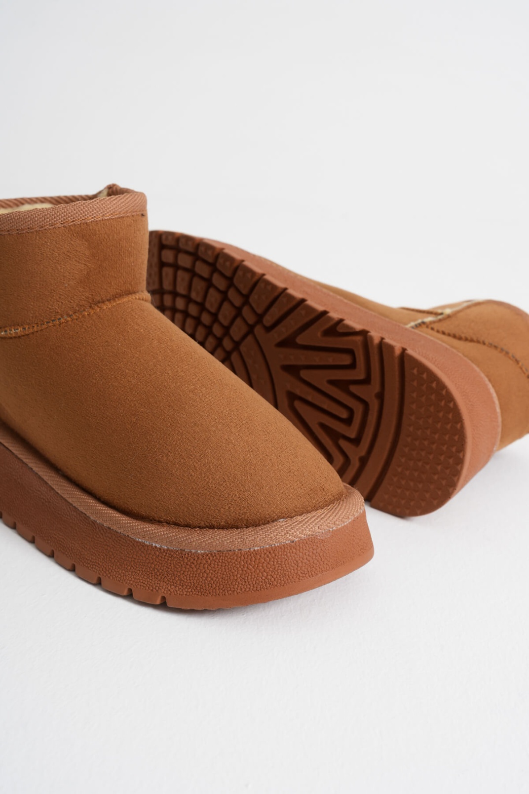 Alina Kadın Taba Kışlık Kürklü Bot