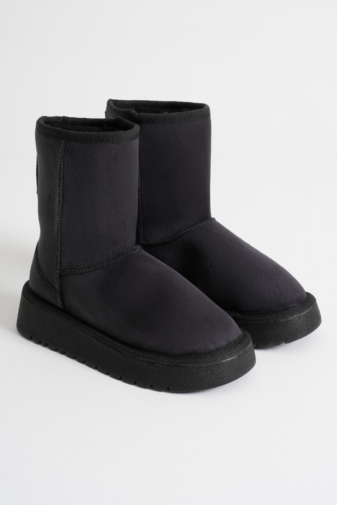 Kadın Siyah Kışlık Kürklü Bot TR14MK04A