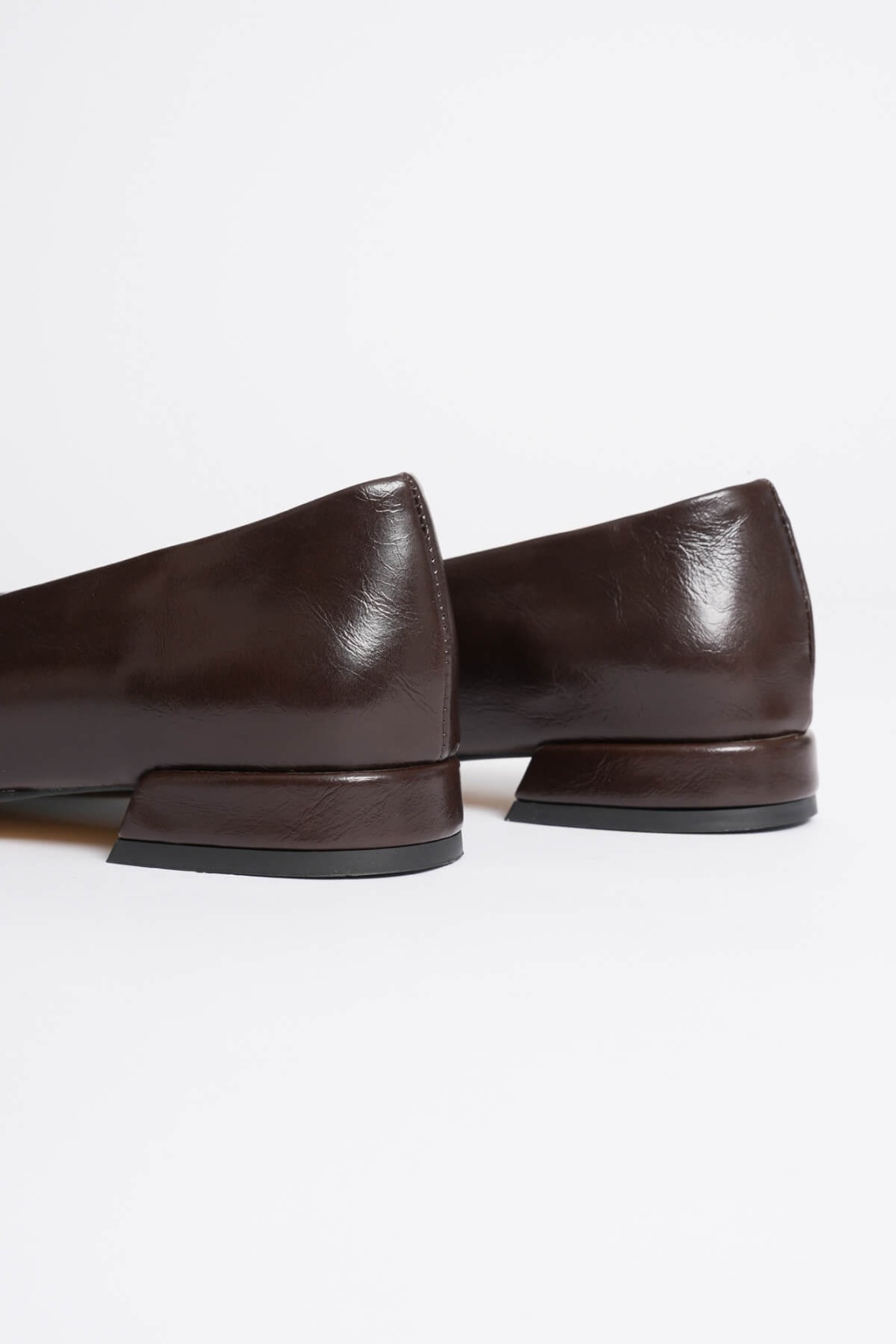 Kadın Acı Kahve Günlük Kısa Topuklu Ayakkabı TR23MS02B