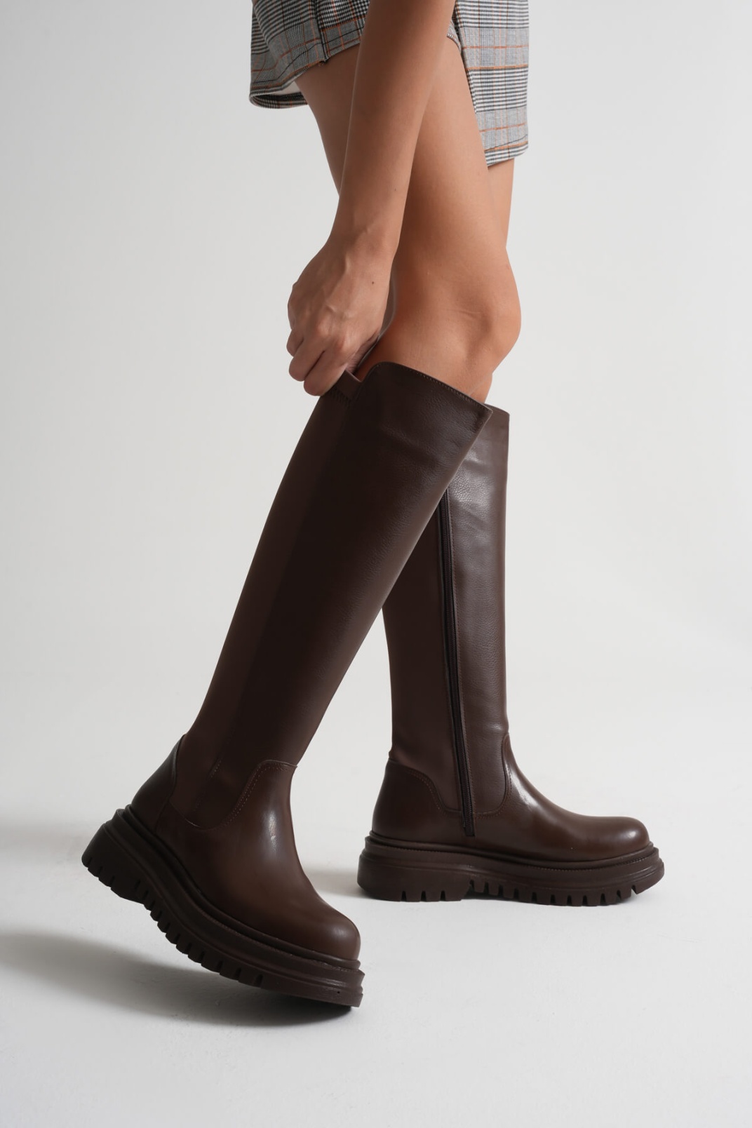 Kadın Günlük Acı Kahve Çizme TR08MK12B