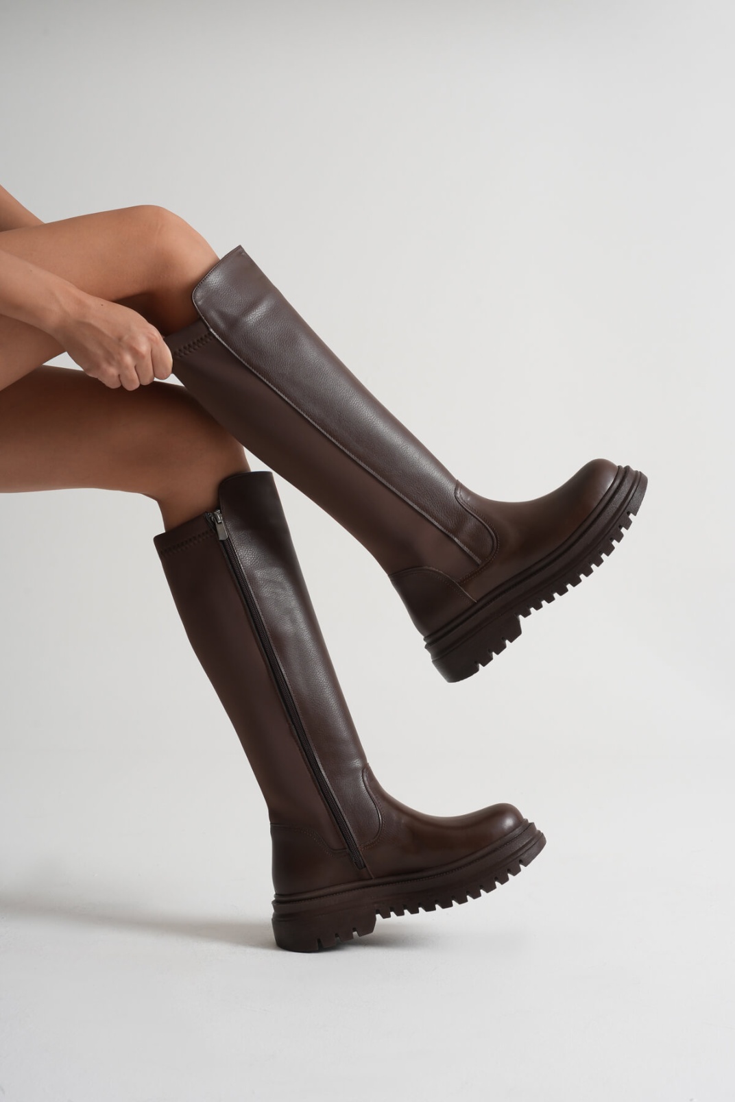 Kadın Günlük Acı Kahve Çizme TR08MK12B