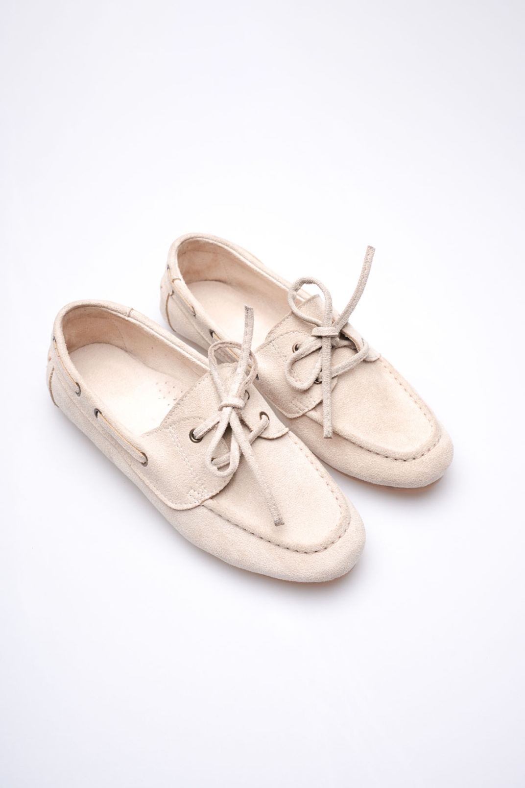 Kadın Bej Günlük Süet Ayakkabı TR27MS06B