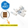 Raf Pimi Demir Beyaz (100lü Paket)