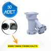 10-15 CM Ayarlanabilir Baza Ayakları - 30lu Set | Mutfak Dolap Altı İçin Pratik Çözüm