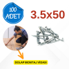 3.5x50 Sunta Vidası - 100lü Paket | Yüksek Kalite ve Dayanıklılık