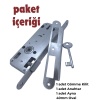 40 mm Oval Plastik Dilli Sessiz Kilit | Oda Sessiz Kilit Çözümleri