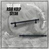 Asır Mobilya Kulp | Siyah Renk, 160 mm Vida Aralığı | Modern ve Minimalist Tasarım