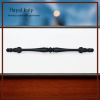 Hayal Mobilya Kulp | Siyah Renk, 160 mm Vida Aralığı | Modern ve Minimalist Tasarım