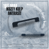 Kuzey Mobilya Kulp | Antrasit Renk, 160 mm Vida Aralığı | Modern ve Şık Tasarım