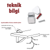 Tempo Ayarlı Raf Tutucu | 3 mm - 22 mm Ahşap ve Cam Raf Destek Çözümü