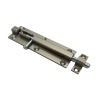 Mavzer Sürgü 10 cm Saten Renk | Ahşap, Metal, PVC Kapı ve Pencereler İçin | Korozyona Dayanıklı