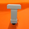 U Geçme Ayak - Beyaz, 10 cm, 18 mm Sunta & MDF Uyumlu - 4lü Set