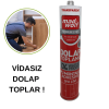 Madwolf Dolap Toplama Silikonu - 300 ml Metal Tüp, Hotmelt Koruyuculu, 400 gr