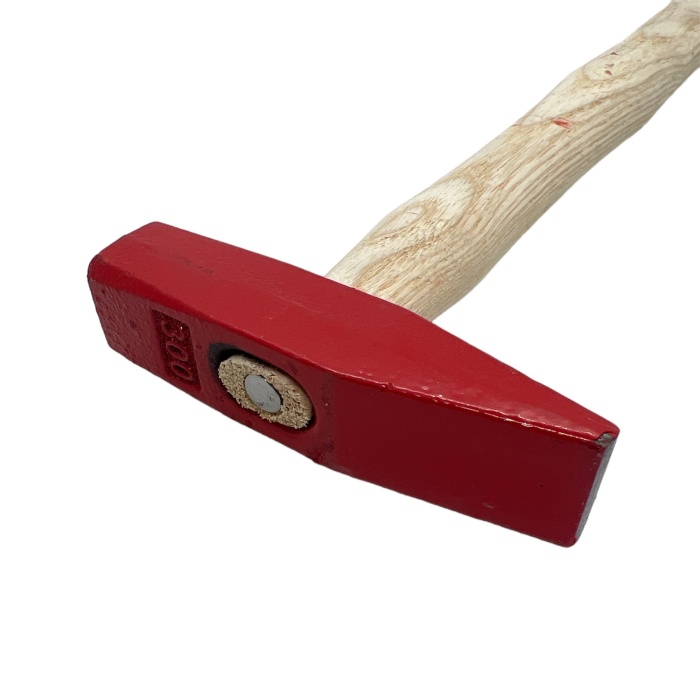 Ahşap Saplı Boyalı Çekiç 300 Gram | Dayanıklı ve Ergonomik | Profesyonel ve Ev Kullanımı İçin