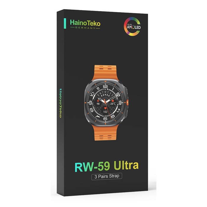 Teko Rw59 Watch 4 Amoled Ekran Android İos Harmonyos Uyumlu Akıllı Saat