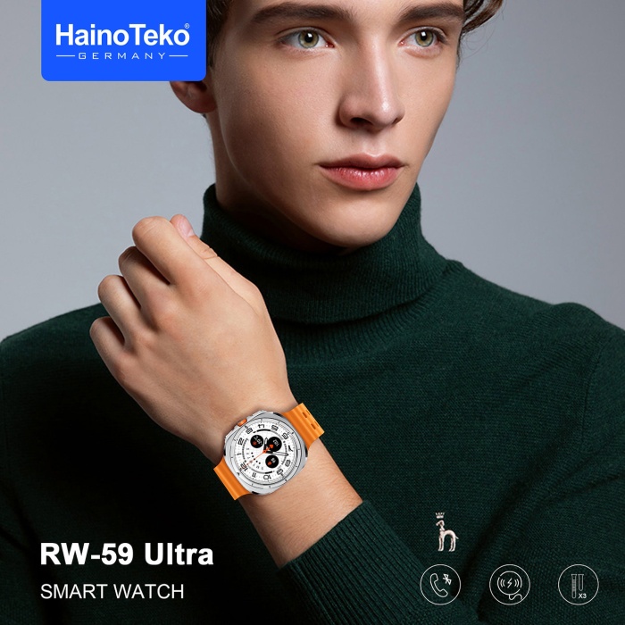 Teko Rw59 Watch 4 Amoled Ekran Android İos Harmonyos Uyumlu Akıllı Saat