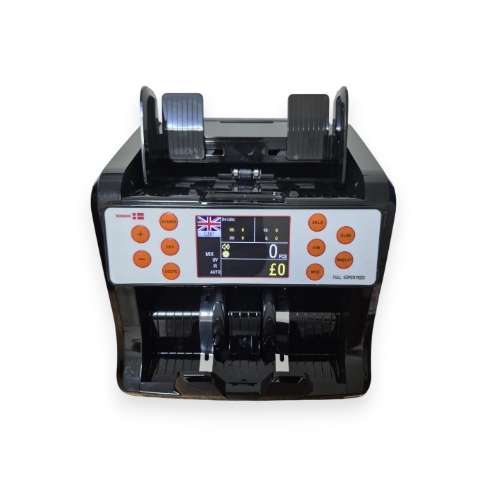 Denmark FULL SÜPER FEED 2025 Karışık Para Sayma Makinesi